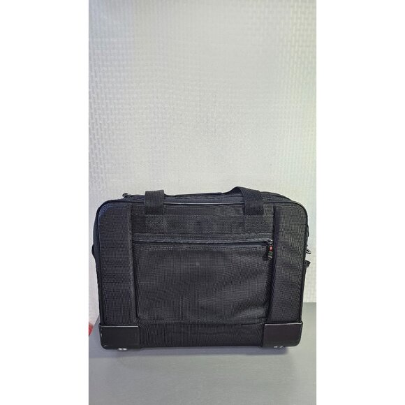 Victorinox Black Nylon Wheeled Laptop Briefcase With Telescopic Handle - Picture 4 of 12